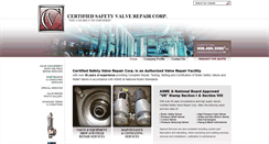 Desktop Screenshot of certifiedvalve.com